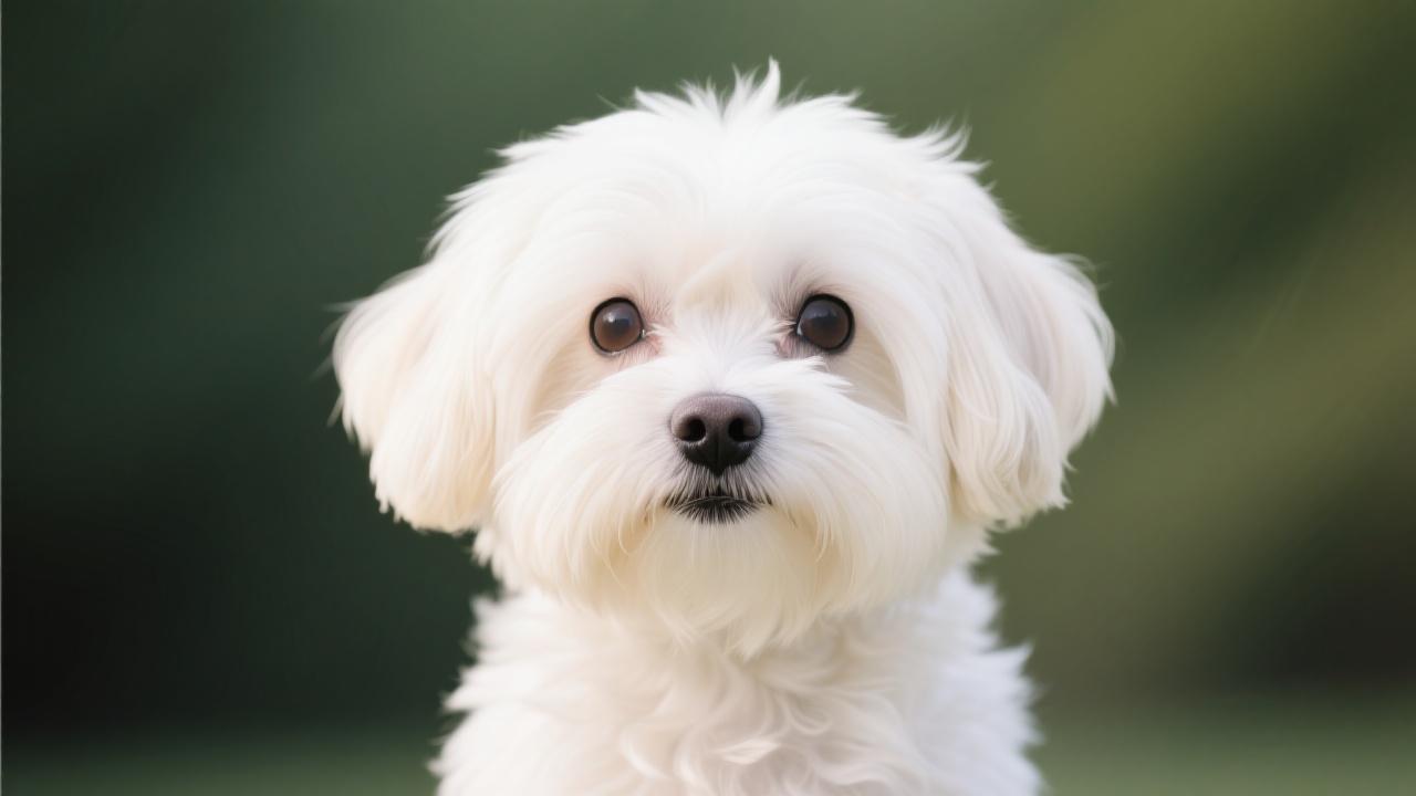 马尔济斯犬 主视图