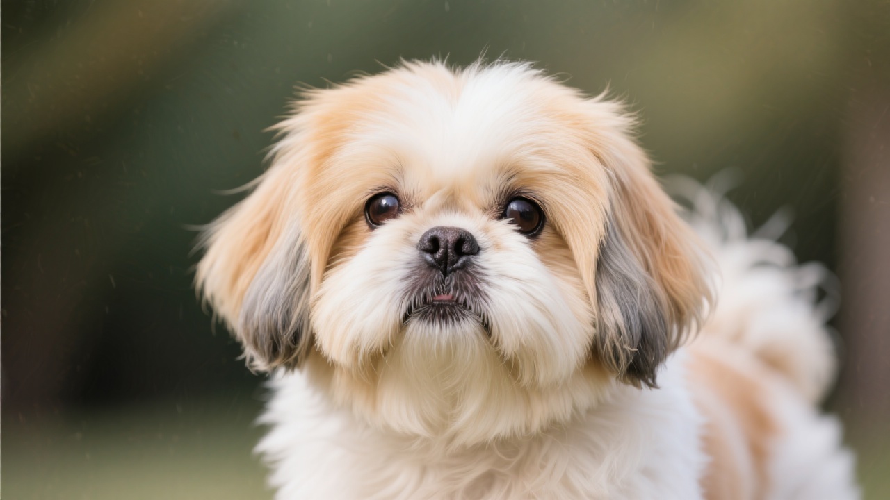 京巴犬 主视图