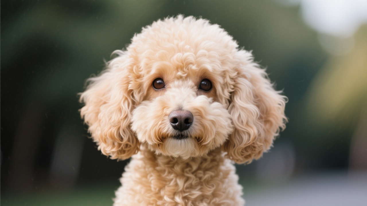 贵宾犬 主视图
