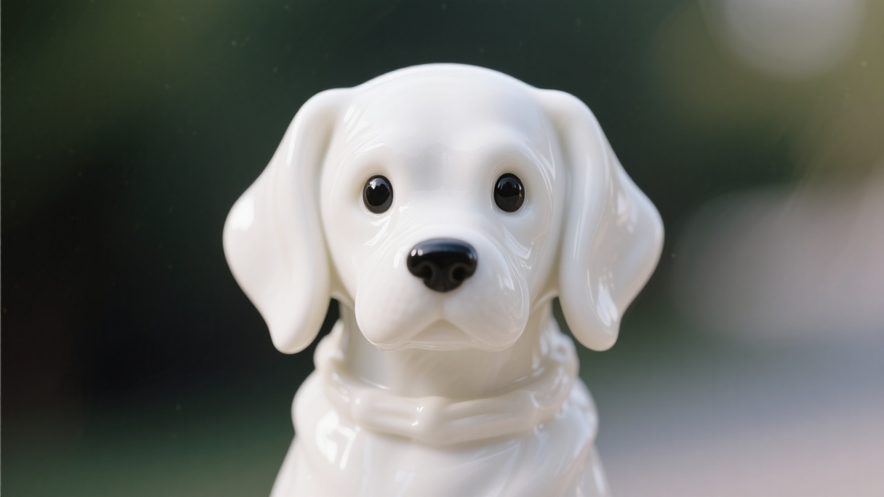 瓷器犬 主视图